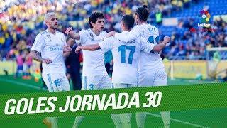 All goals la Jornada 30 de LaLiga Santander 2017/2018