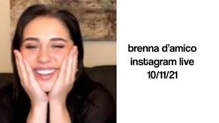 brenna d’amico instagram live with kfactorfilms for night night and more