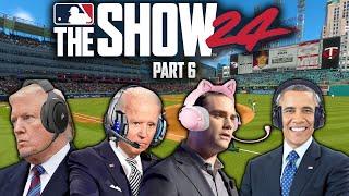 US Presidents Play MLB The Show 24 (Part 6)