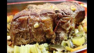 English ROAST BEEF with Italian twist. The best roast beef ever!