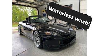 How to Waterless Wash a Car (chemical guys EcoSmart)