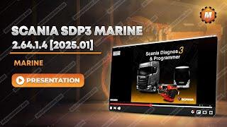 Testing New SCANIA DIAGNOS & PROGRAMMER MARINE & INDUSTRIAL 3 2.64.1.4 [2025.01]