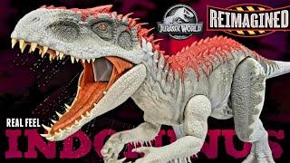 Mattel Jurassic World Reimagined Real Feel Indominus rex Review!!!