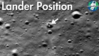 New Images Show The Athena Lunar Lander In A Crater