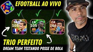 EFOOTBALL 2025 MOBILE - DREAM TEAM AO VIVO  - ATUALIZAÇÃO EFOOTBALL 2025