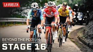 Epic GC fight on slopes of Lagos de Covadonga in Stage 16 of Vuelta | Beyond the Podium | NBC Sports