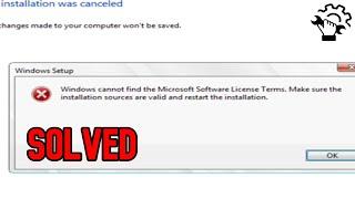 FIXED Windows cannot find the Microsoft Software License Terms [ErrorFIX]
