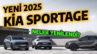 2025 Kia Sportage İncelemesi: Yenilenen Tasarım, Teknolojik Özellikler ve Motor Seçenekleri!