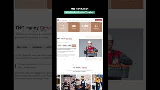 TNC Handyman - Construction Webflow Template