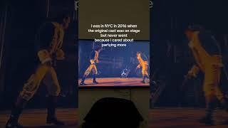 I’ve never been so disappointed in myself   #hamilton  #nyc #musical #hamiltonmusical
