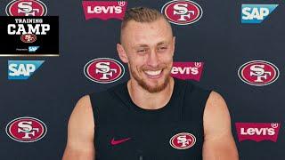 George Kittle Recaps First Padded Practices | 49ers