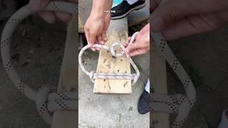 No Nails, No Screws – Just This Powerful Knot! 🪢