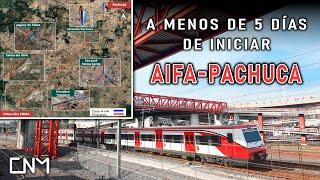 Alistan el primer tren de pasajeros del sexenio para su construcción, AIFA-Pachuca primera fase