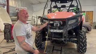 Custom Snow Plow With Winch???? Ian Roussel Is Getting Ready For Our First Winter In The Mountains