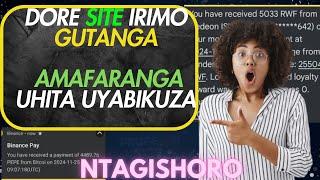 NTAGISHORO USABWA INJIZA AMAFARANGA MURI IYI WEBSITE BURIMUNSI