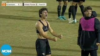 Incredible golden goal sends Wake Forest to NCAA men's soccer quarterfinals