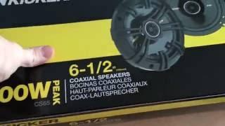 Kicker CS65 40CS654 unboxing