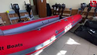 Короткий обзор на гигантскую лодку KITT BOATS 430 НДНД