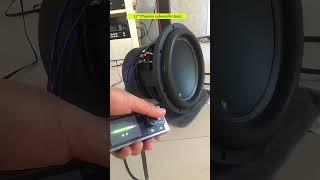 12" Phoenix subwoofer bass check