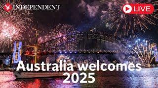 Live: Sydney Harbour welcomes 2025 with huge New Year's Eve fireworks display