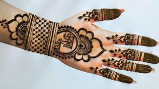 Karwa chauth 2024 Easy Mehndi design | Simple mehandi design | Mehandi ka design | Mehndi designs