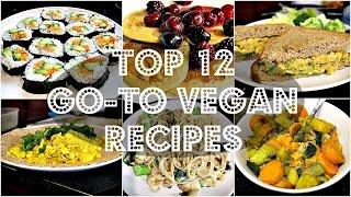 TOP 12 FAVOURITE CHEAP VEGAN RECIPES #VEGANUARY | Cheap Lazy Vegan