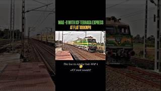 WAG-9 IS REPLACING WAP-4  | TEBHAGA EXPRESS | INDIAN RAILWAYS STATUS | ALP STATUS