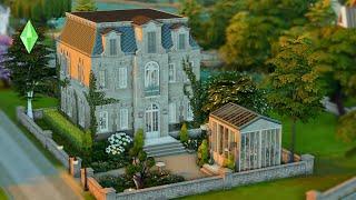 French Château with Greenhouse | The Sims 4 Speed Build