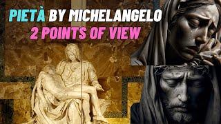 Why does Mary look calm? What Michelangelo left in Pietà #history #michelangelo #pieta