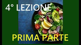 LEZ.4 - ALIMENTAZIONE: Pranzi e Cene per la nostra Salute  (1°PARTE)