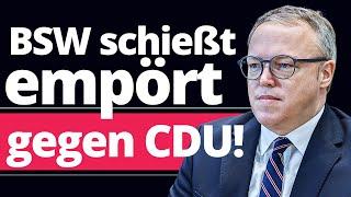 Politbombe in der CDU: VOIGT-Regierung vor dem Aus!?