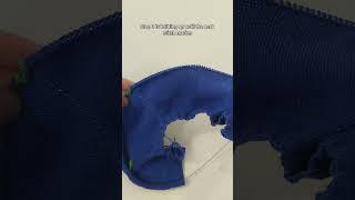 Knit sweater - how to remove sleeve stitches (guide)