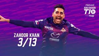 Zahoor Khan I 3/13 I Day 2 I Deccan Gladiators I Abu Dhabi T10 I Season 4