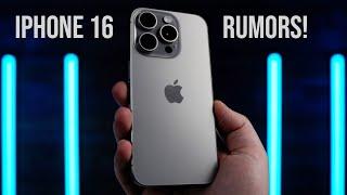 The BIGGEST iPhone 16 Leaks So Far - DEEP DIVE!