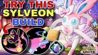 Try This MYSTICAL FIRE SYLVEON Build - It's Really Amazing | Pokemon Unite