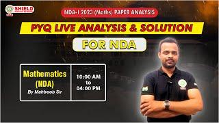 NDA-I 2023 (MATHS) Paper Analysis and Solution | Best NDA Coaching in Lucknow #nda #cds #ssb