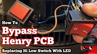 Henry Vacuum Bypass Hi Lo Switch & PCB (Printed Circuit Board) - Fix Henry Hoover Power Loss Video