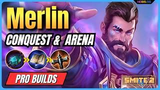 Best Merlin Build Smite 2 | Arena & Conquest PRO Builds 2025