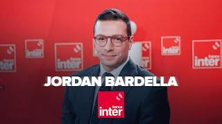 Jordan Bardella invité de FranceInter : On doit se donner deux priorités, la paix et l'indépendance