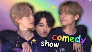 your daily dose of bts' comedy show (try not to laugh)