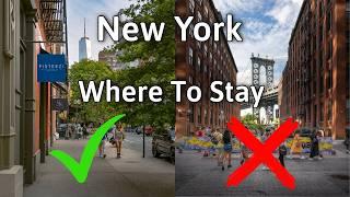 Where to Stay in New York: Best Areas and Worst Areas (Guide from a  Local) | 4K