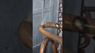 copper pipe leak testing#shorts #viral short