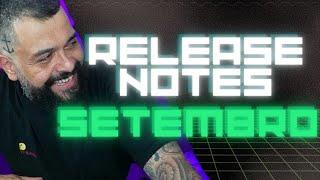 LIVE - RELEASE NOTES: SETEMBRO