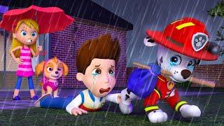 PAW Patrol: The Movie #27 ► Marshall's Runs Away From Home - So Sad Story | Rainbow