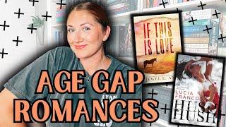 AGE GAP ROMANCE BOOK RECS // good times come from experience 