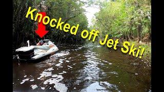 Jet Ski "Noggin Knocker" Ride: Thrills, Spills, and Tree Dodging!
