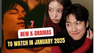 Top 7 New K-Dramas To Watch In January 2025. #Kdrama #lovescout #whenthestarsgossip