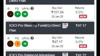 Investing in SIP using MoneyWorks4me PRO