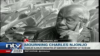 Njonjo cremated at the Kariokor cemetery; Pres. Uhuru terms his death a major blow to the country