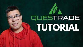 How To Add Stocks In TFSA/RRSP/RESP In Questrade Tutorial | 100% XEQT